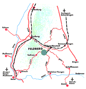 Anreise Feldberg